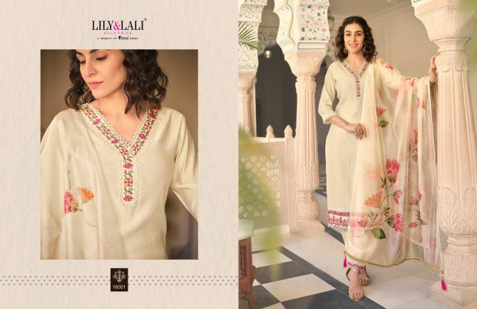 Afghani 2 By Lily Lali Embroidery Kurti With Bottom Dupatta Wholesale Price In Surat